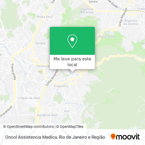 Oncol Assistencia Medica mapa