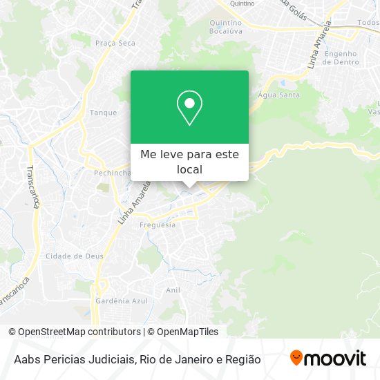 Aabs Pericias Judiciais mapa