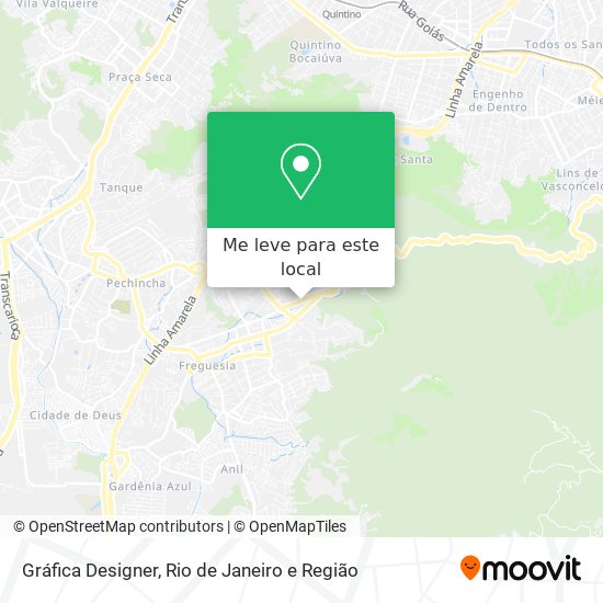 Gráfica Designer mapa