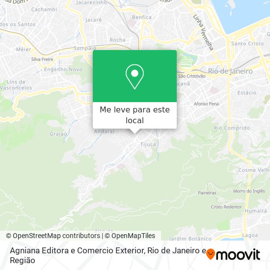 Agniana Editora e Comercio Exterior mapa
