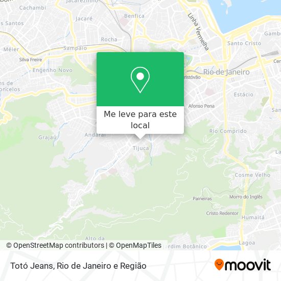 Totó Jeans mapa