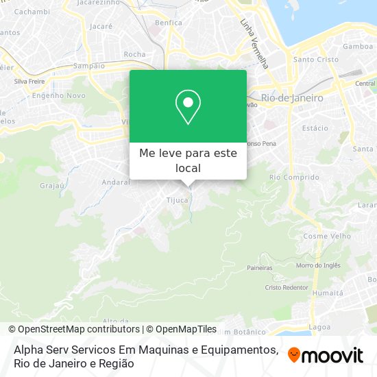 Alpha Serv Servicos Em Maquinas e Equipamentos mapa