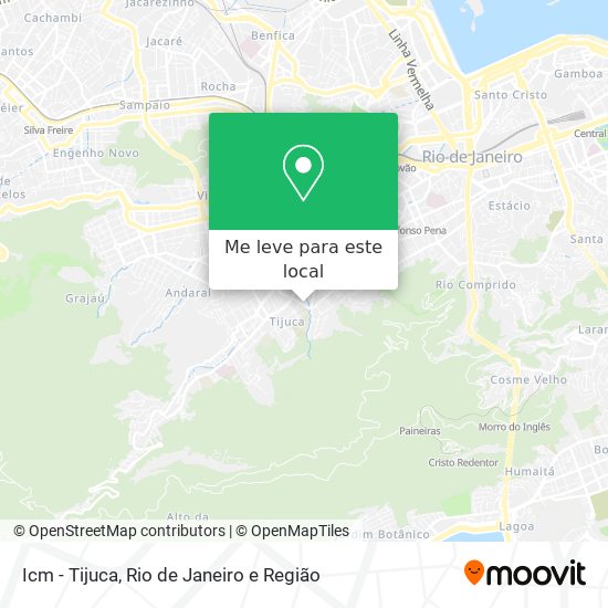 Icm - Tijuca mapa