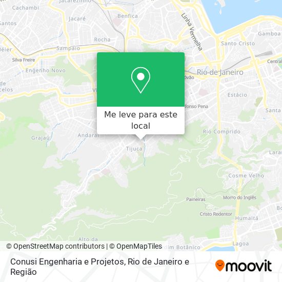 Conusi Engenharia e Projetos mapa