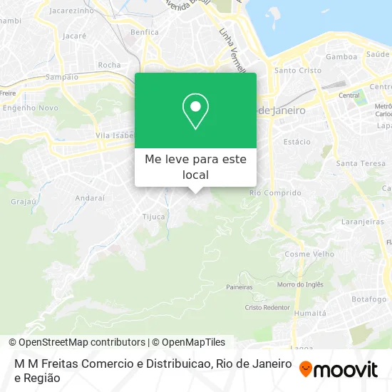 M M Freitas Comercio e Distribuicao mapa