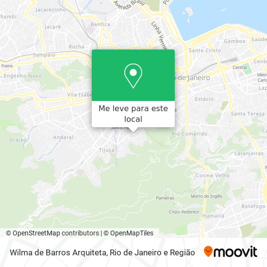 Wilma de Barros Arquiteta mapa