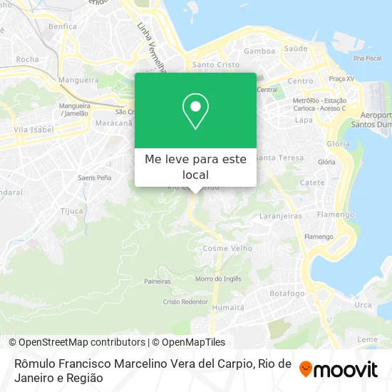 Rômulo Francisco Marcelino Vera del Carpio mapa