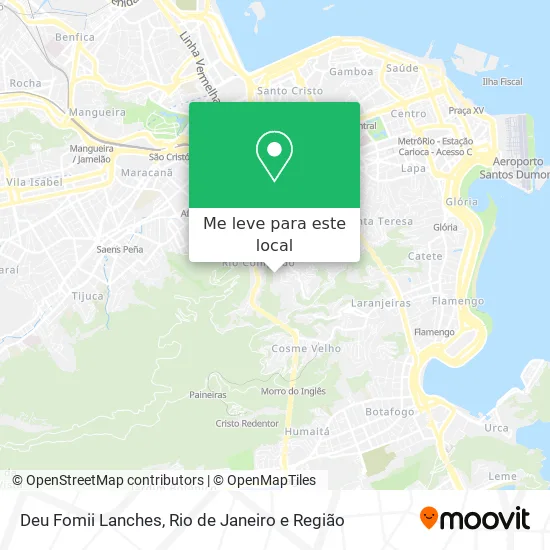 Deu Fomii Lanches mapa