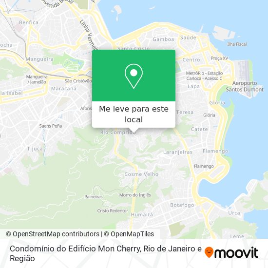 Condomínio do Edifício Mon Cherry mapa