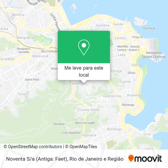 Noventa S/a (Antiga: Faet) mapa