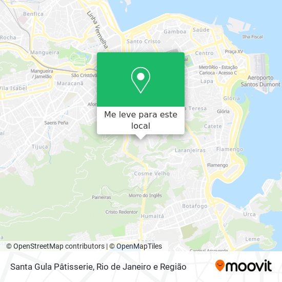 Santa Gula Pâtisserie mapa