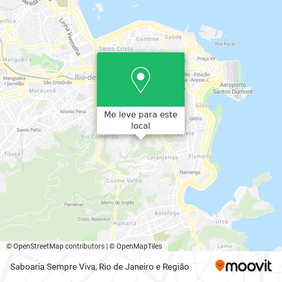 Saboaria Sempre Viva mapa