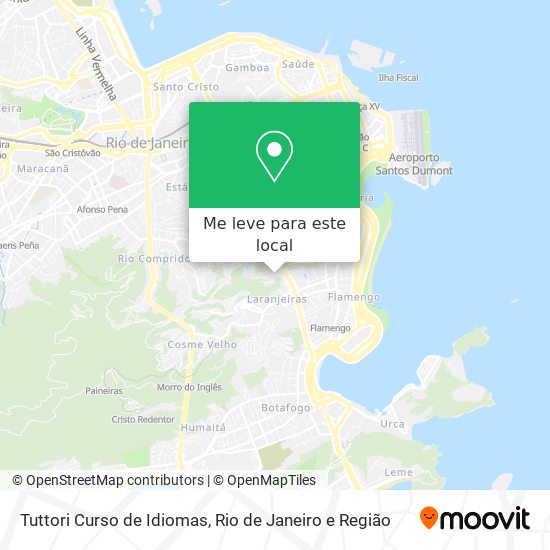 Tuttori Curso de Idiomas mapa