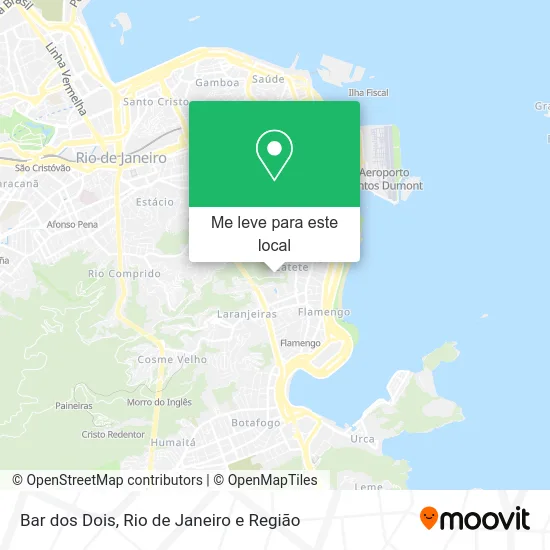 Bar dos Dois mapa