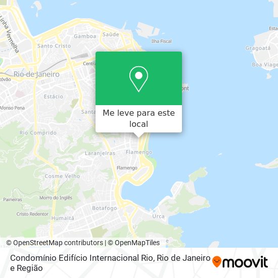 Condomínio Edifício Internacional Rio mapa