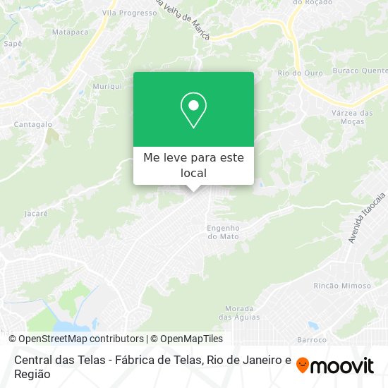Central das Telas - Fábrica de Telas mapa