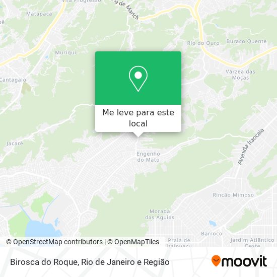 Birosca do Roque mapa