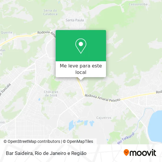 Bar Saideira mapa