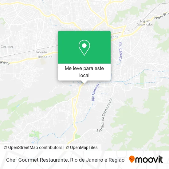 Chef Gourmet Restaurante mapa