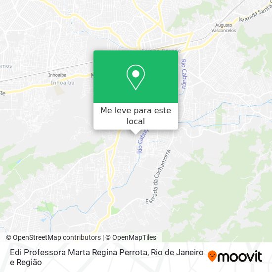 Edi Professora Marta Regina Perrota mapa