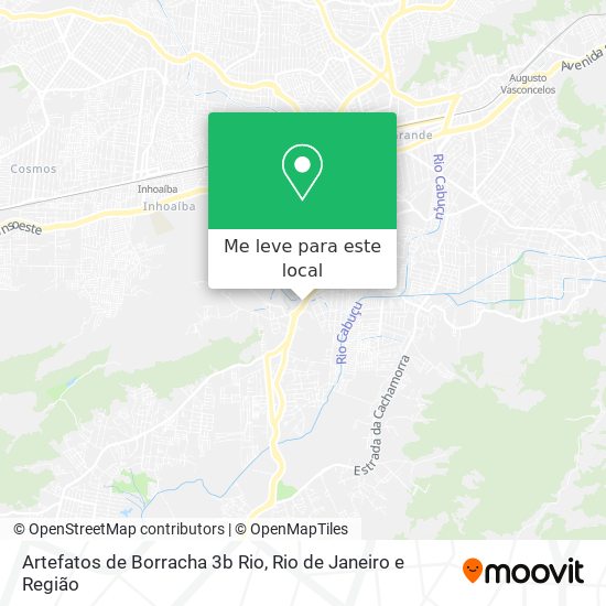 Artefatos de Borracha 3b Rio mapa