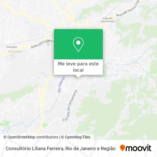 Consultório Liliana Ferreira mapa