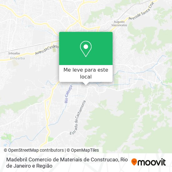 Madebril Comercio de Materiais de Construcao mapa