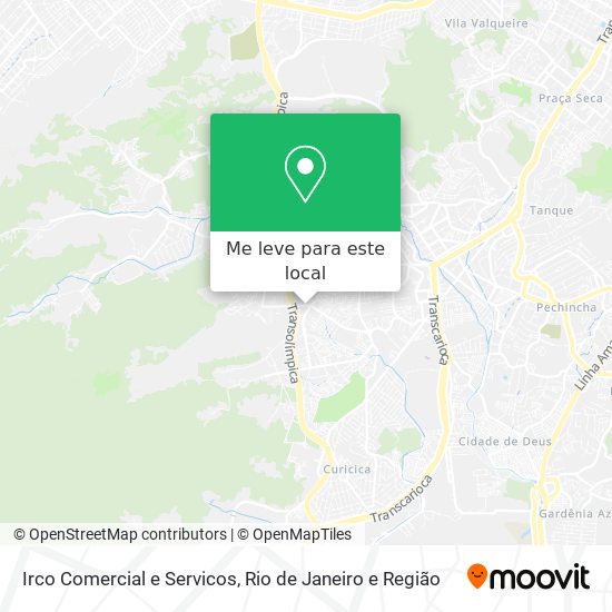 Irco Comercial e Servicos mapa