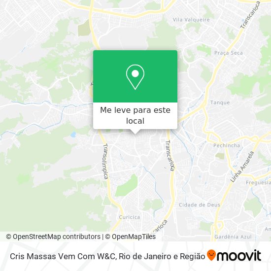 Cris Massas Vem Com W&C mapa
