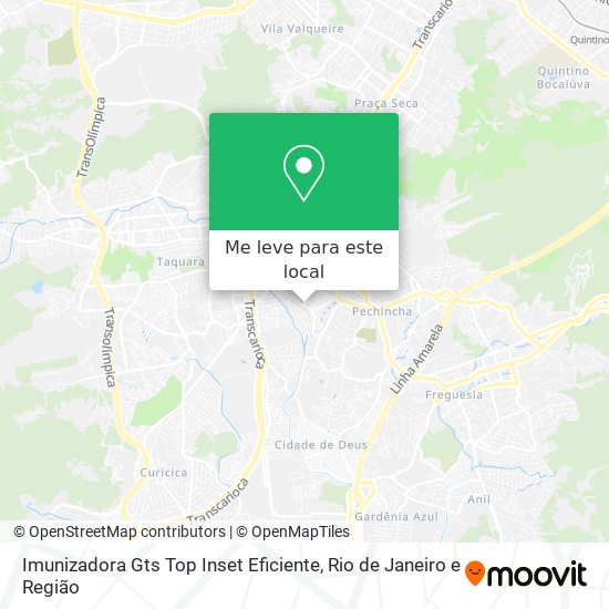 Imunizadora Gts Top Inset Eficiente mapa