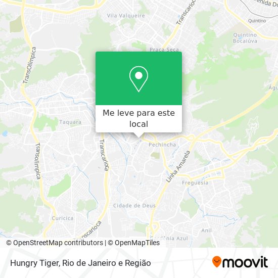 Hungry Tiger mapa