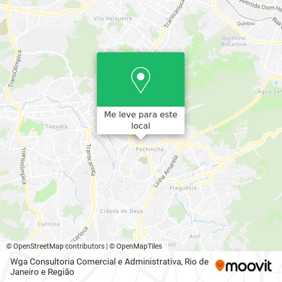 Wga Consultoria Comercial e Administrativa mapa