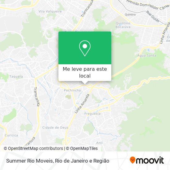 Summer Rio Moveis mapa