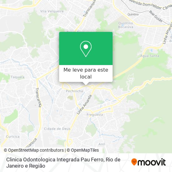 Clinica Odontologica Integrada Pau Ferro mapa