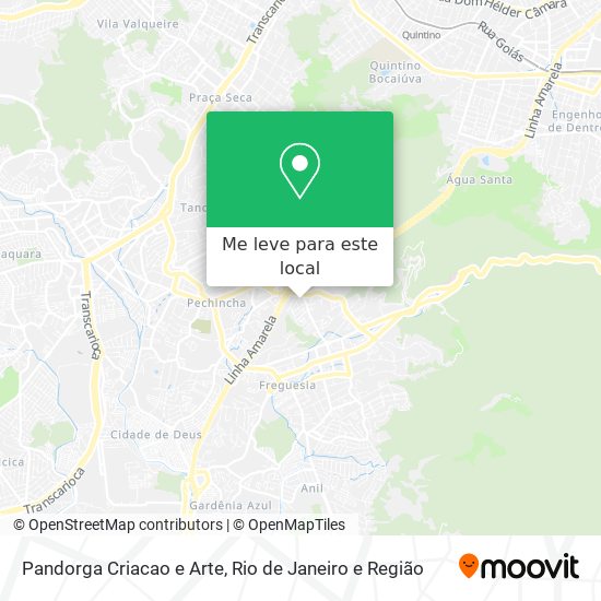 Pandorga Criacao e Arte mapa