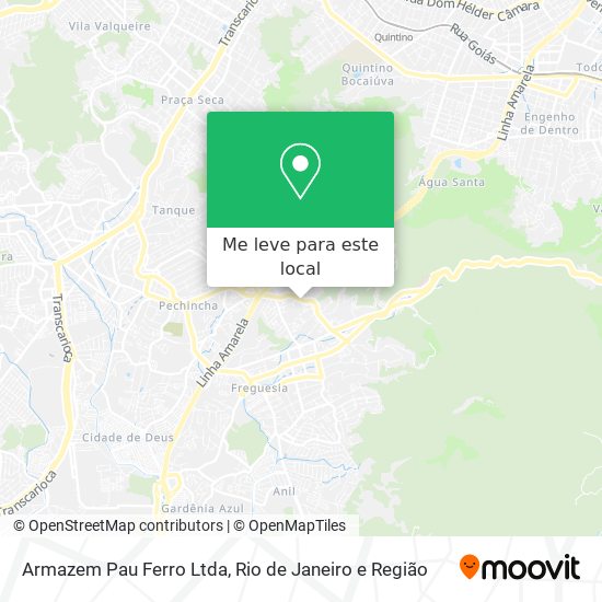 Armazem Pau Ferro Ltda mapa