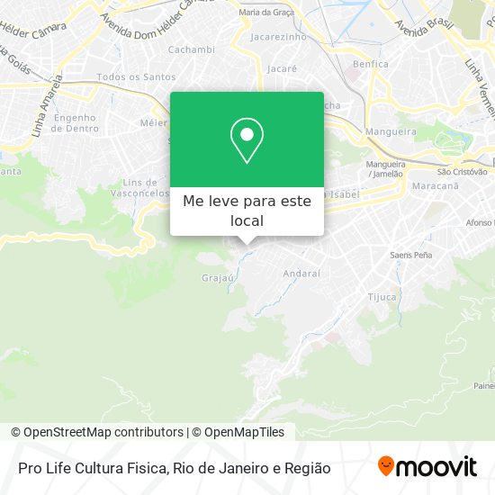 Pro Life Cultura Fisica mapa