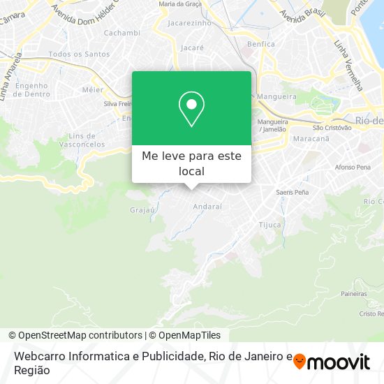 Webcarro Informatica e Publicidade mapa