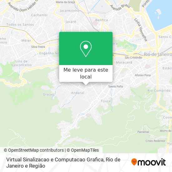 Virtual Sinalizacao e Computacao Grafica mapa