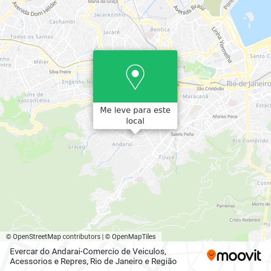 Evercar do Andarai-Comercio de Veiculos, Acessorios e Repres mapa