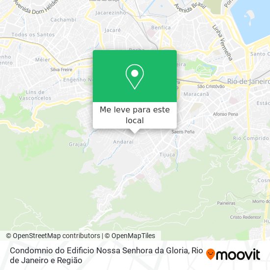 Condomnio do Edificio Nossa Senhora da Gloria mapa