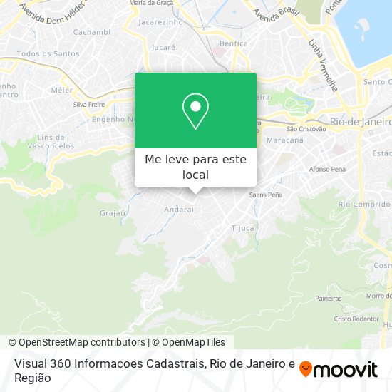 Visual 360 Informacoes Cadastrais mapa