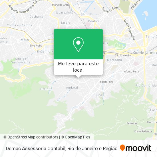 Demac Assessoria Contábil mapa