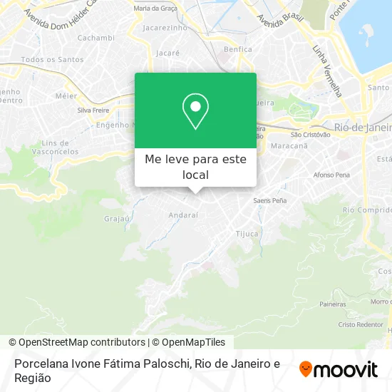 Porcelana Ivone Fátima Paloschi mapa