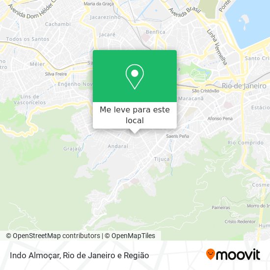 Indo Almoçar mapa