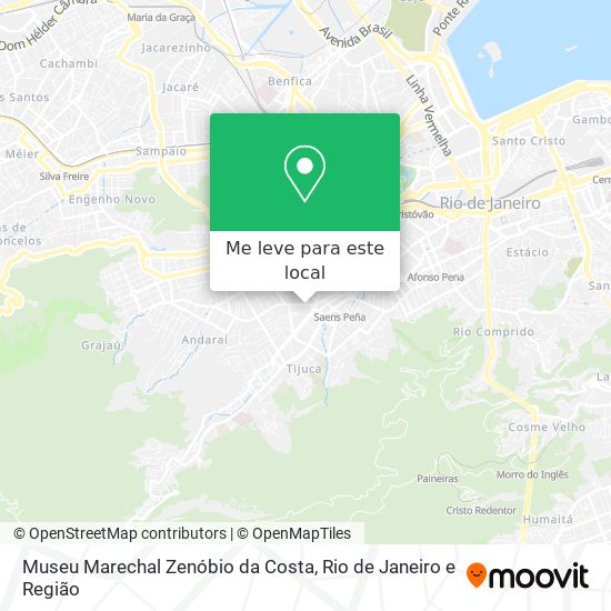 Museu Marechal Zenóbio da Costa mapa