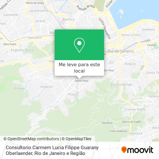 Consultorio Carmem Lucia Filippe Guarany Oberlaender mapa
