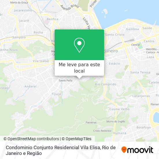 Condominio Conjunto Residencial Vila Elisa mapa