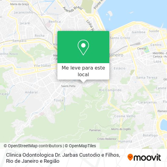 Clinica Odontologica Dr. Jarbas Custodio e Filhos mapa