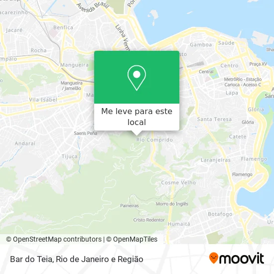 Bar do Teia mapa